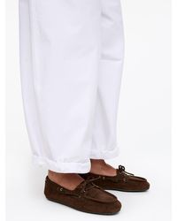 ARKET - Split Suede Boat Shoes - Lyst