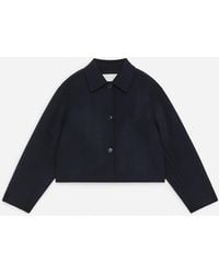 ARKET - Doublé Wool-Blend Overshirt - Lyst