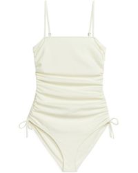 ARKET - Ruched Swimsuit - Lyst