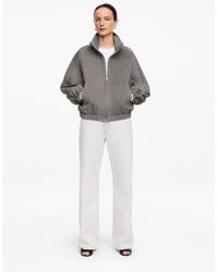 ARKET - Boxy Suede Jacket - Lyst
