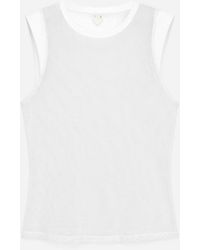 ARKET - Mesh Tank Top - Lyst