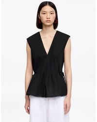 ARKET - Pintuck Top - Lyst