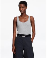 ARKET - Scoop-Neck Tank Top - Lyst