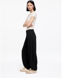 ARKET - Relaxed Fine-Knit Trousers - Lyst