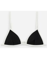 ARKET - Triangle Bikini Top - Lyst
