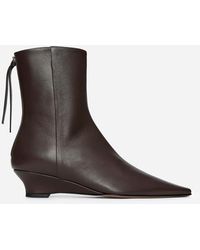 ARKET - Wedge Ankle Boots - Lyst
