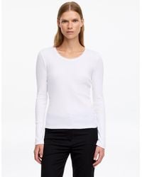 ARKET - Rib Cotton Top - Lyst