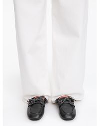 ARKET - Leather Boat Shoes - Lyst