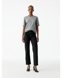 ARKET - Jade Cropped Slim Jeans - Lyst