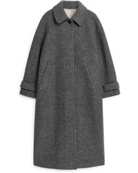 ARKET - Oversized Wool Coat - Lyst
