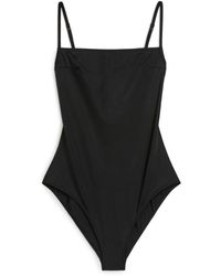 ARKET - Square-neck Swimsuit - Lyst