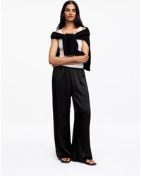 ARKET - Silk Satin Trousers - Lyst