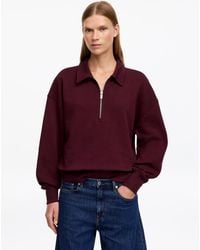 ARKET - Half-Zip Polo Sweatshirt - Lyst