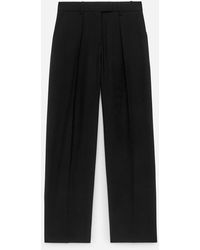 ARKET - High-Waist Tailored Trousers - Lyst