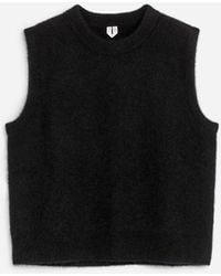ARKET - Alpaca-Wool Blend Vest - Lyst