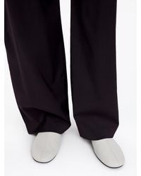 ARKET - Leather Ballet Flats - Lyst