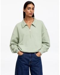 ARKET - Half-Zip Polo Sweatshirt - Lyst
