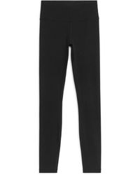 ARKET - Soft Stretch Full Length Tights - Lyst
