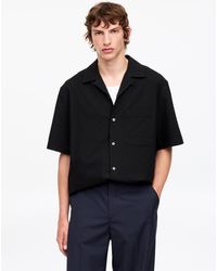 ARKET - Seersucker Resort Shirt - Lyst