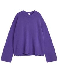 ARKET - Relaxed Cashmere-wool Jumper - Lyst