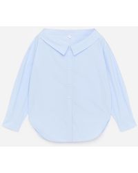 ARKET - Open-Neck Blouse - Lyst