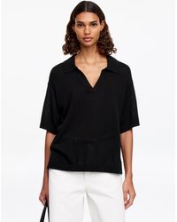 ARKET - Knitted Polo Jumper - Lyst
