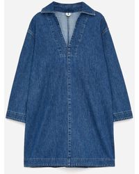ARKET - Denim Tunic - Lyst