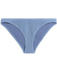 ARKET - Low Waist Crinkle Bikini Bottom - Lyst