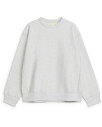 ARKET - Relaxed Heavyweight Sweatshirt - Lyst