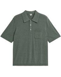 ARKET - Short-sleeve Polo Shirt - Lyst