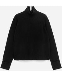 ARKET - Roll-Neck Wool Jumper - Lyst