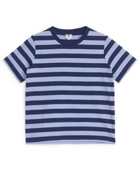 ARKET - Stripe T-shirt - Lyst