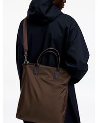 ARKET - Nylon Leather Tote Bag - Lyst