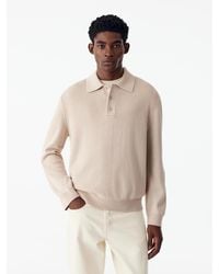 ARKET - Cotton Lyocell Polo Shirt - Lyst