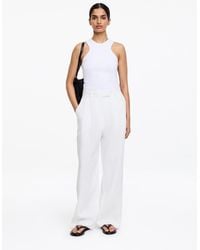ARKET - Tailored Linen Trousers - Lyst