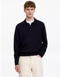 ARKET - Merino Polo Jumper - Lyst