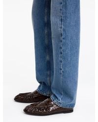ARKET - Soft Leather Loafers - Lyst