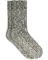 ARKET - Chunky Knit Socks - Lyst