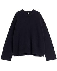 ARKET - Relaxed Cashmere-wool Jumper - Lyst