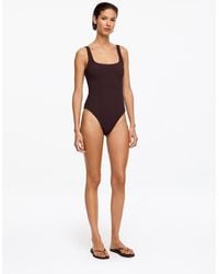 ARKET - Structured Swimsuit - Lyst