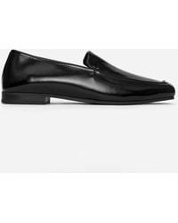 ARKET - Lacquered Leather Loafers - Lyst
