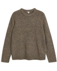 ARKET - Pullover Aus Einer Mischung Aus Wolle Und Alpaka - Lyst