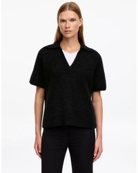 ARKET - Knitted Polo Jumper - Lyst