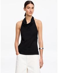ARKET - Linen Blend Halterneck Top - Lyst
