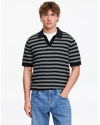 ARKET - Cotton Linen Polo Shirt - Lyst