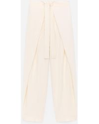 ARKET - Wrap-Front Tailored Trousers - Lyst