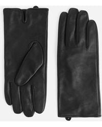 ARKET - Lined Leather Gloves - Lyst