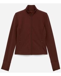 ARKET - Soft Stretch Zip Jacket - Lyst