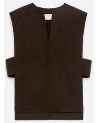 ARKET - Doublé Wool-Blend Vest - Lyst