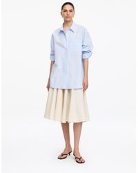 ARKET - Cotton Midi Skirt - Lyst
